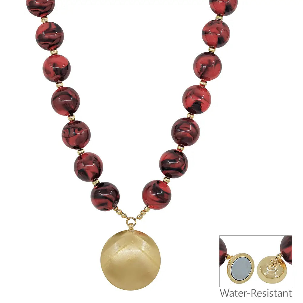 Snake Chain Magnetic Closure Necklace