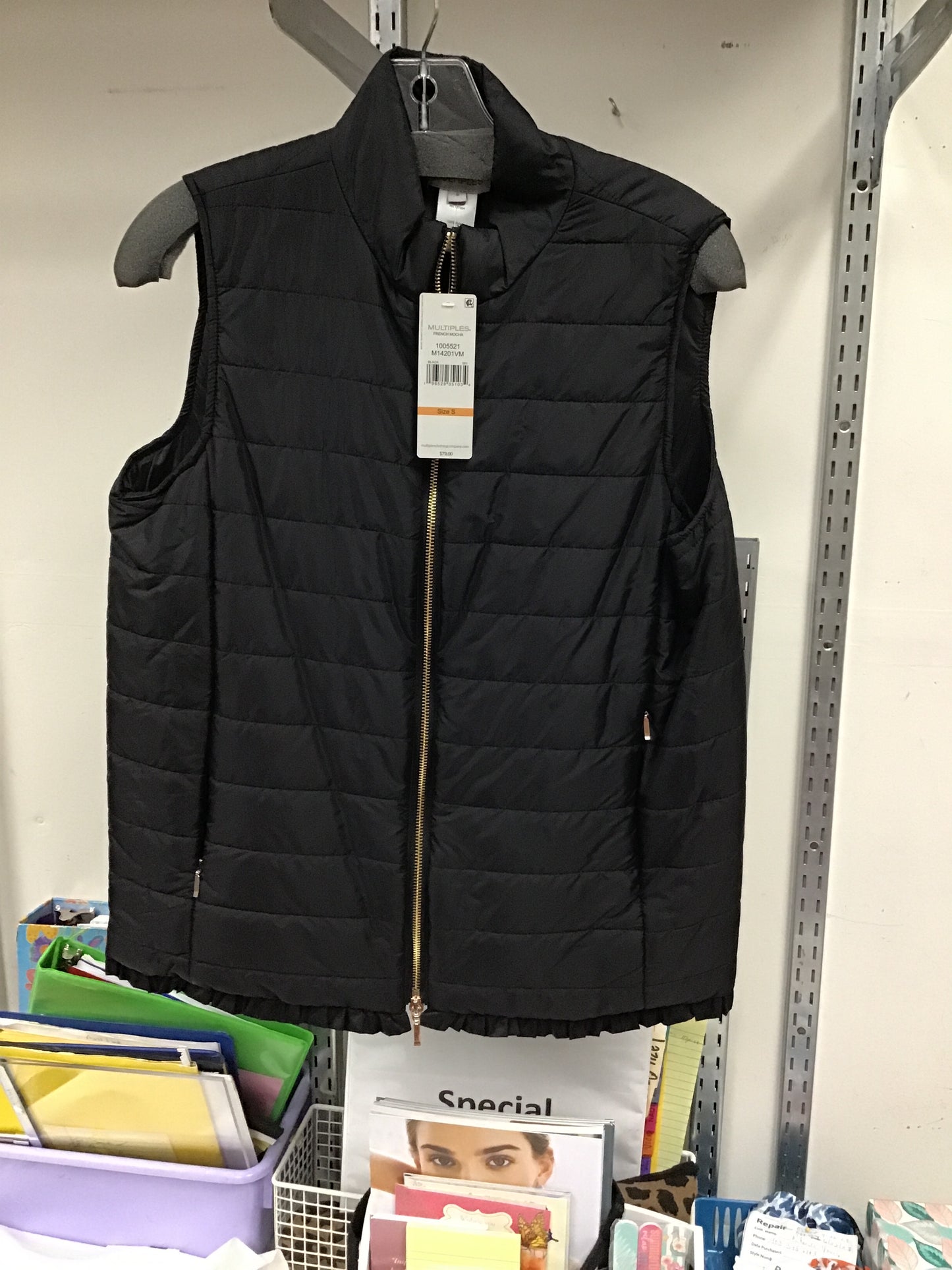 Multiples Puffer Vest