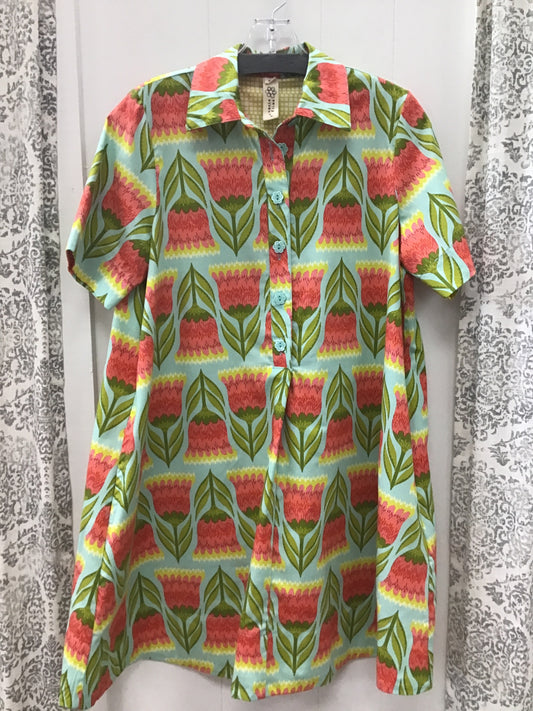 Swing shirt dress