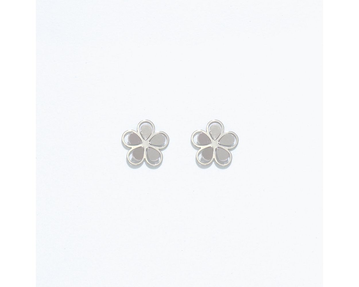 Silver Cutout Flowers