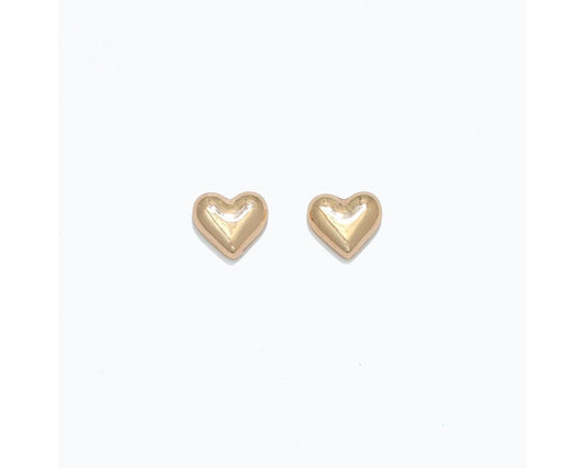 Polished Gold Heart