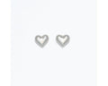 Polished Silver Heart
