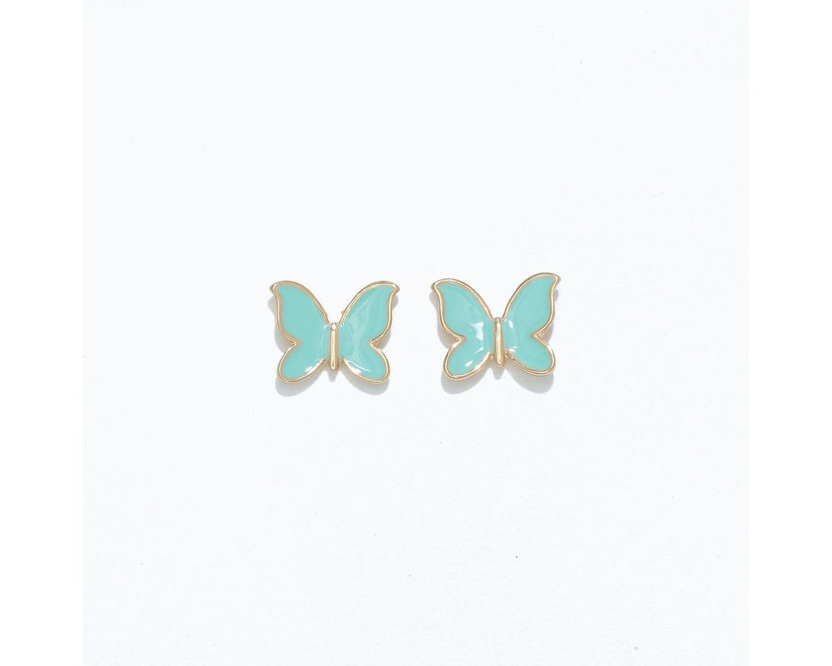 Adorable Aqua Butterflies