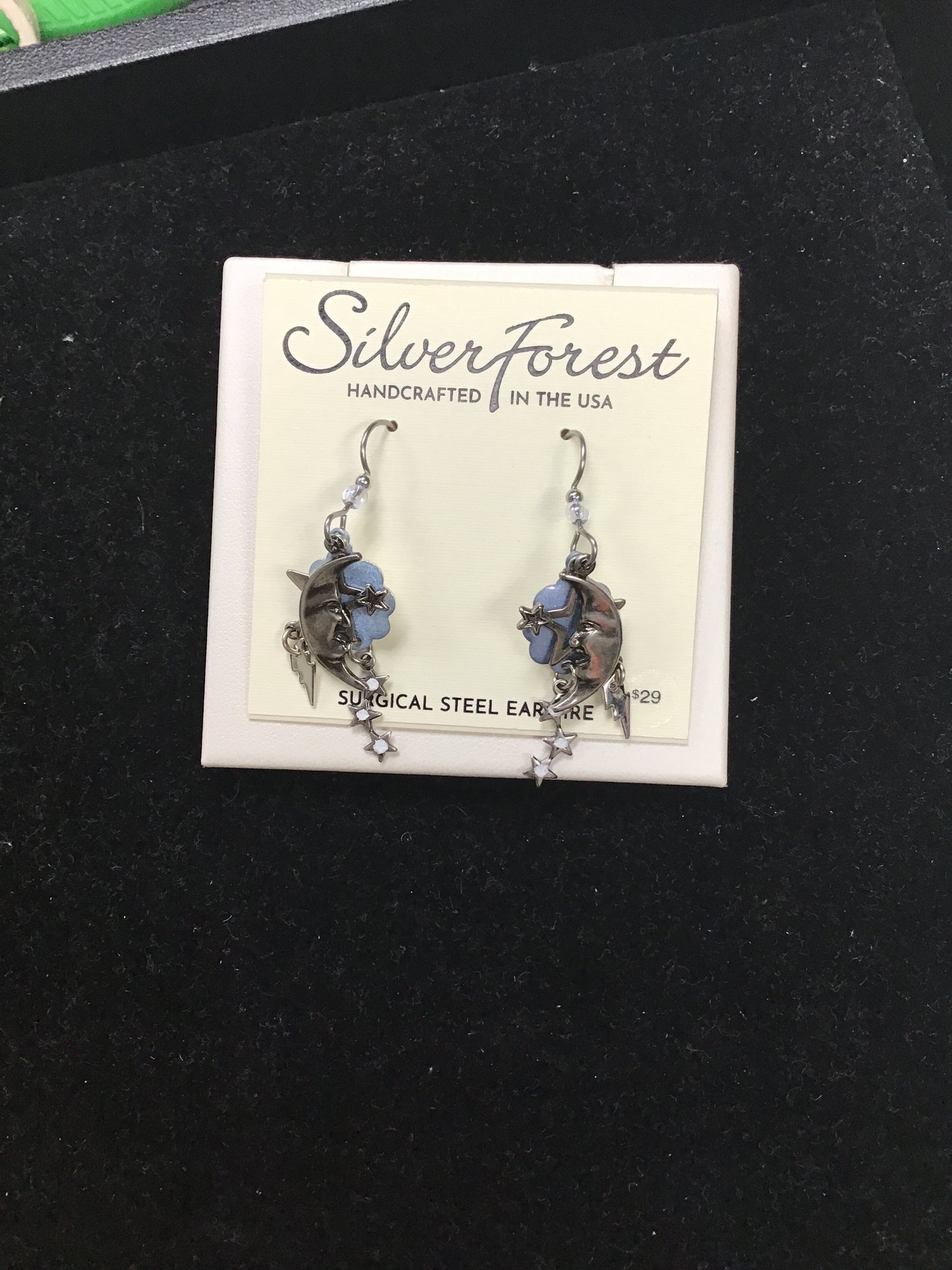 Silver Forest Earring