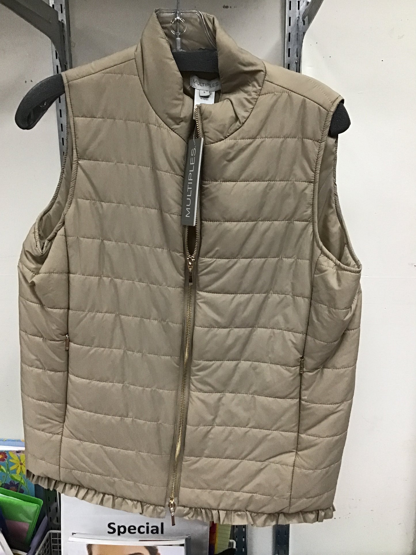 Multiples Puffer Vest