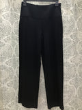 Elastic Waist Wide Leg Crop Pant