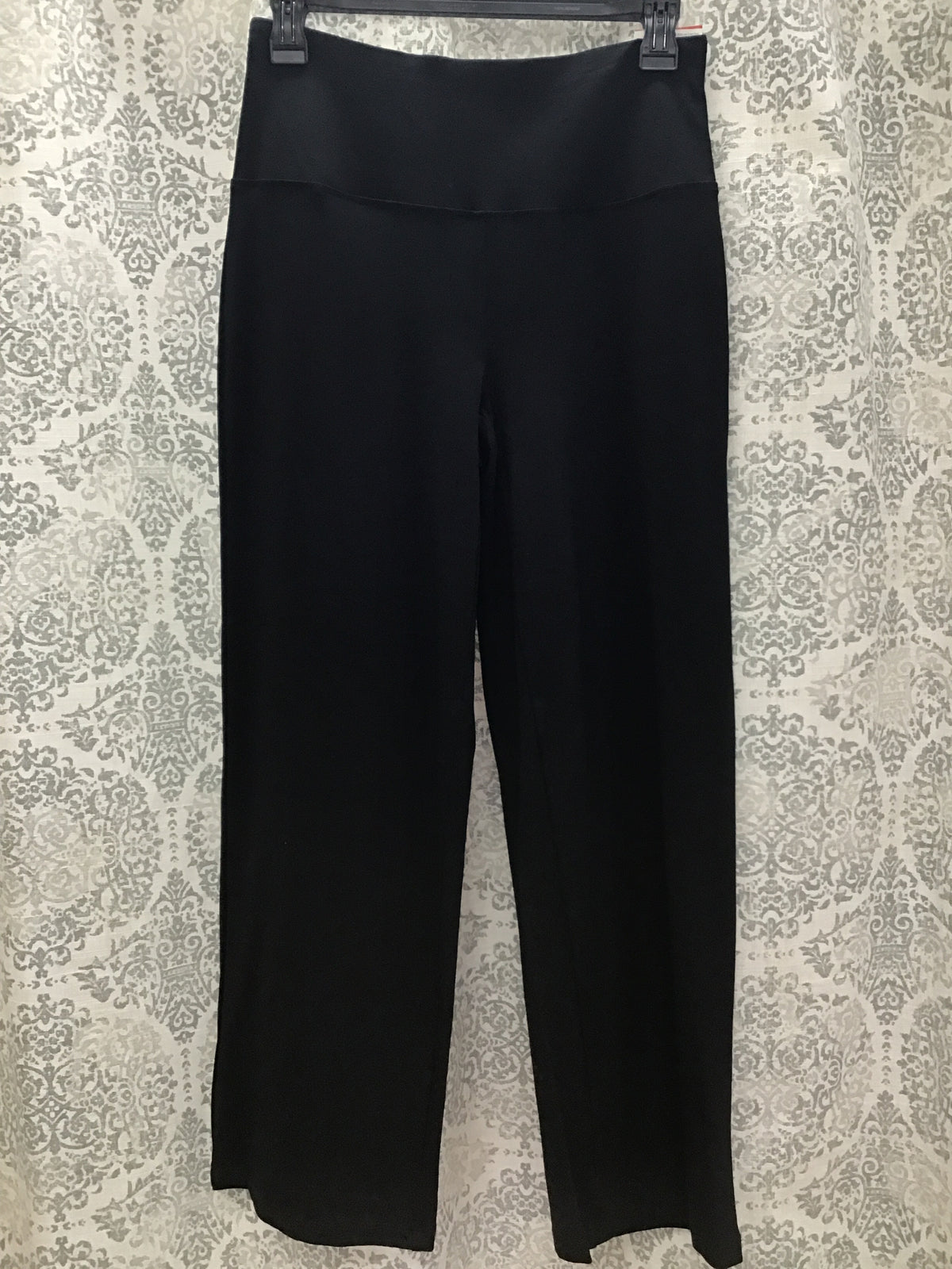 Elastic Waist Wide Leg Crop Pant