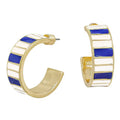 Gameday Emanel Striped Earrings