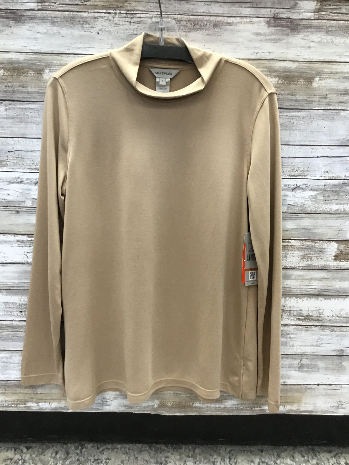 Long Sleeve Mock Neck Top