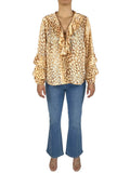 Ruffle Print Top