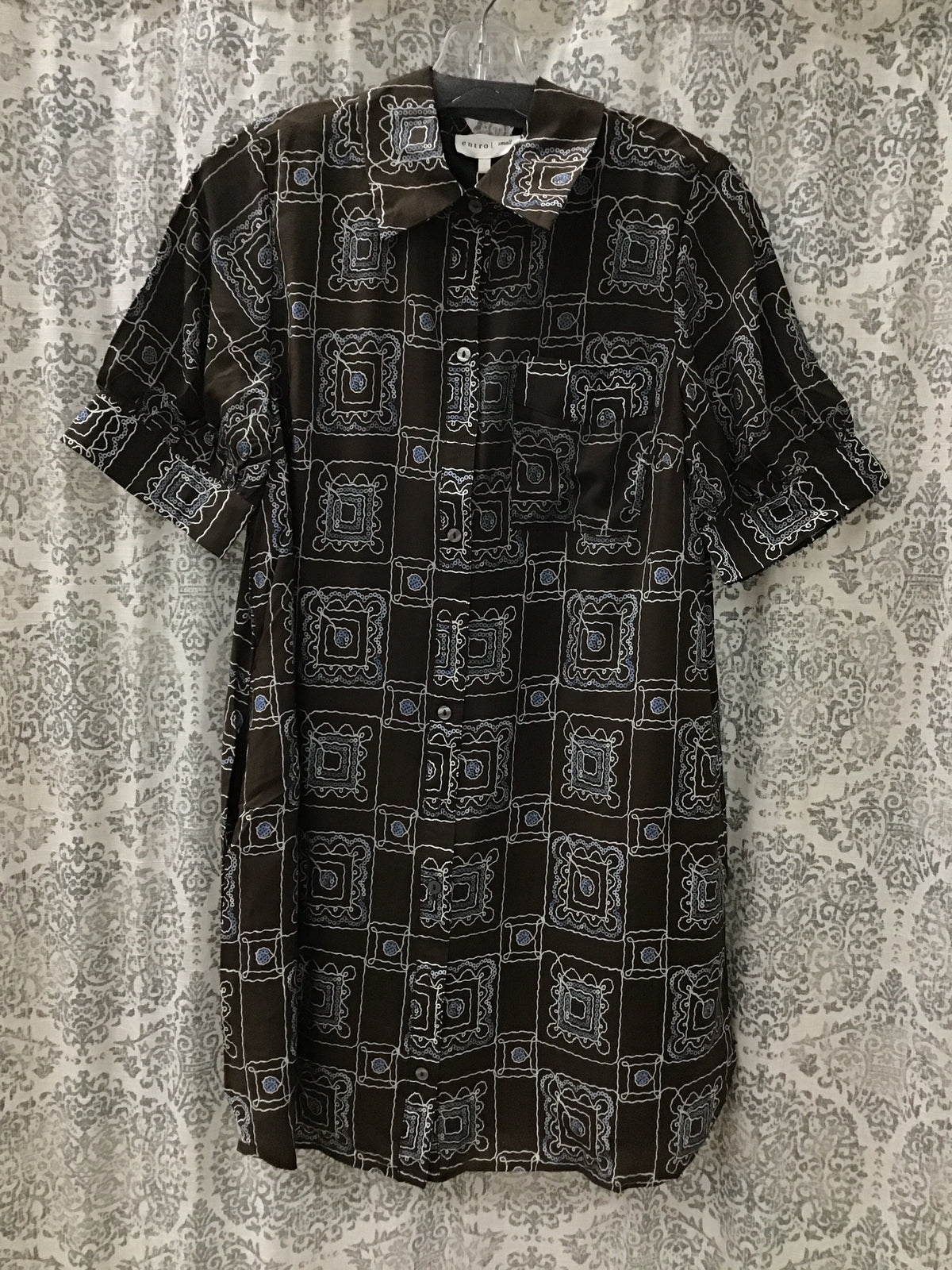 Chocolate Patchwork Dress