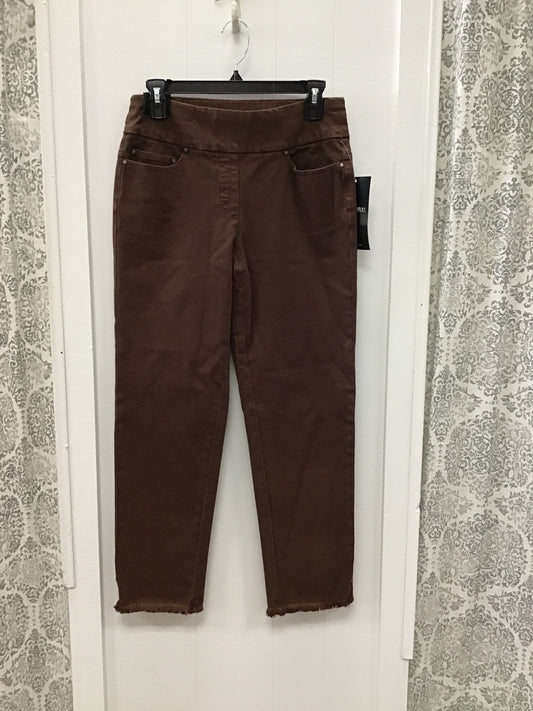 Fringe Hem Ankle Pant