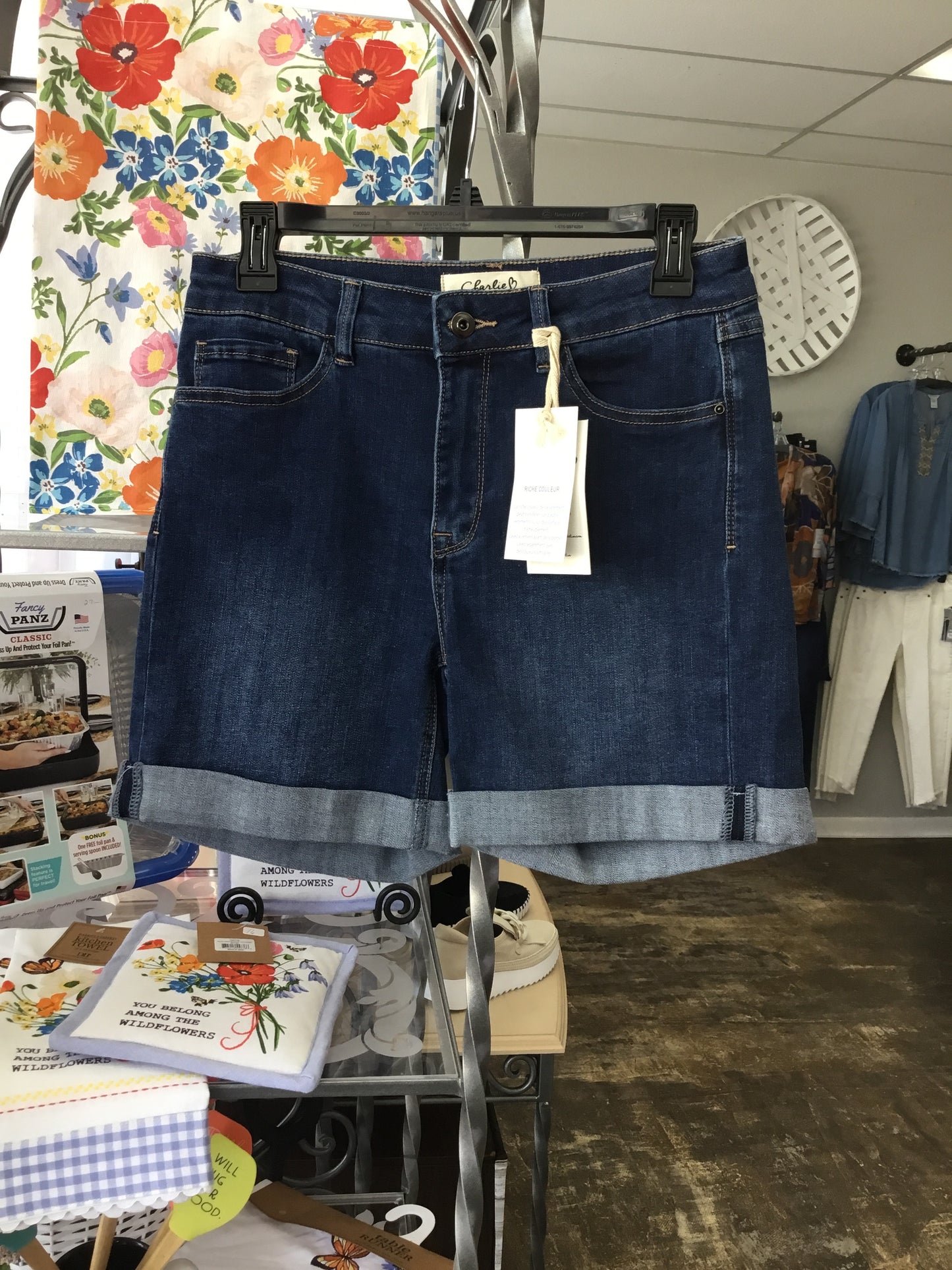 Charlie B Denim Bermuda Short