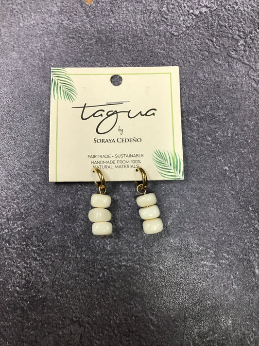 Tagua Maui Ivory Earrings