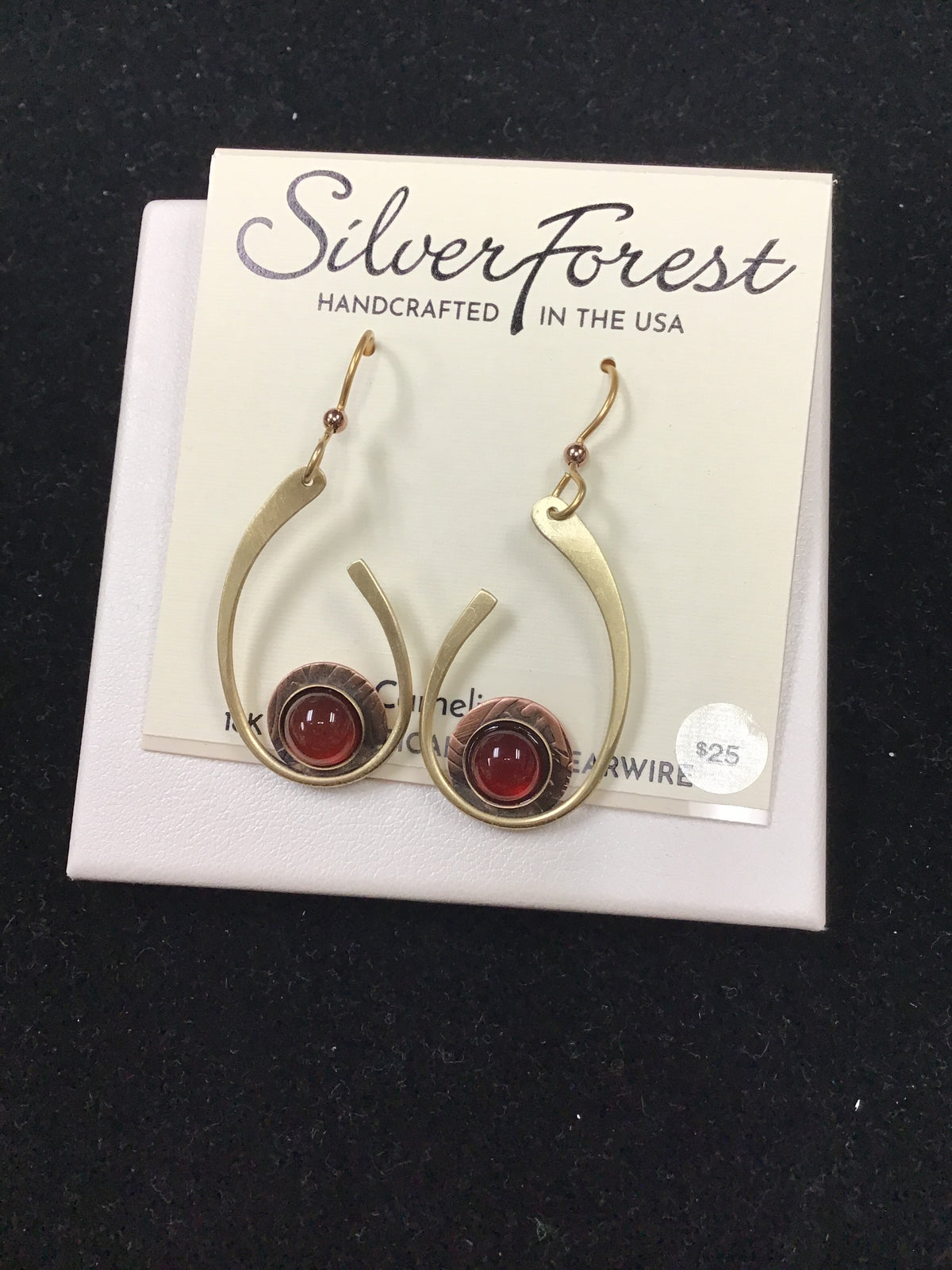 Silver Forest Earring