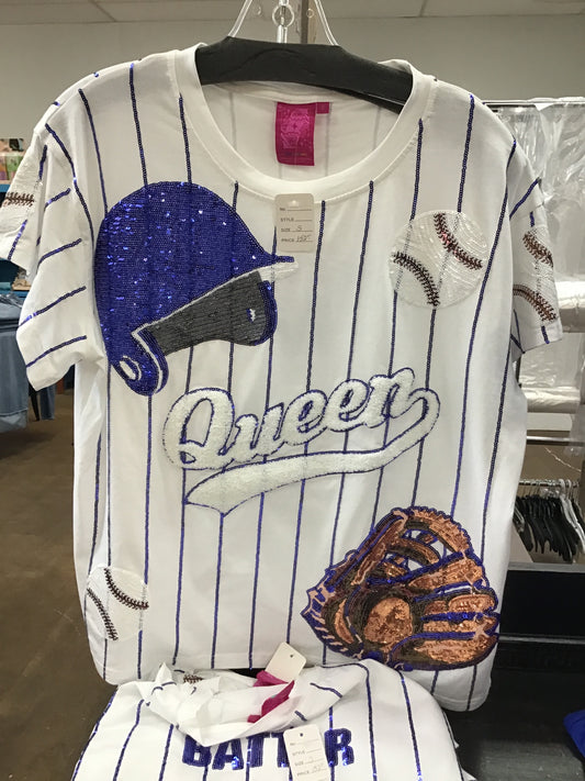 Queen of Sparkles Batter Up Shirt