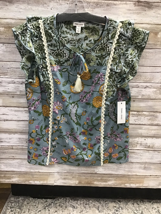 Mixed Print Blouse