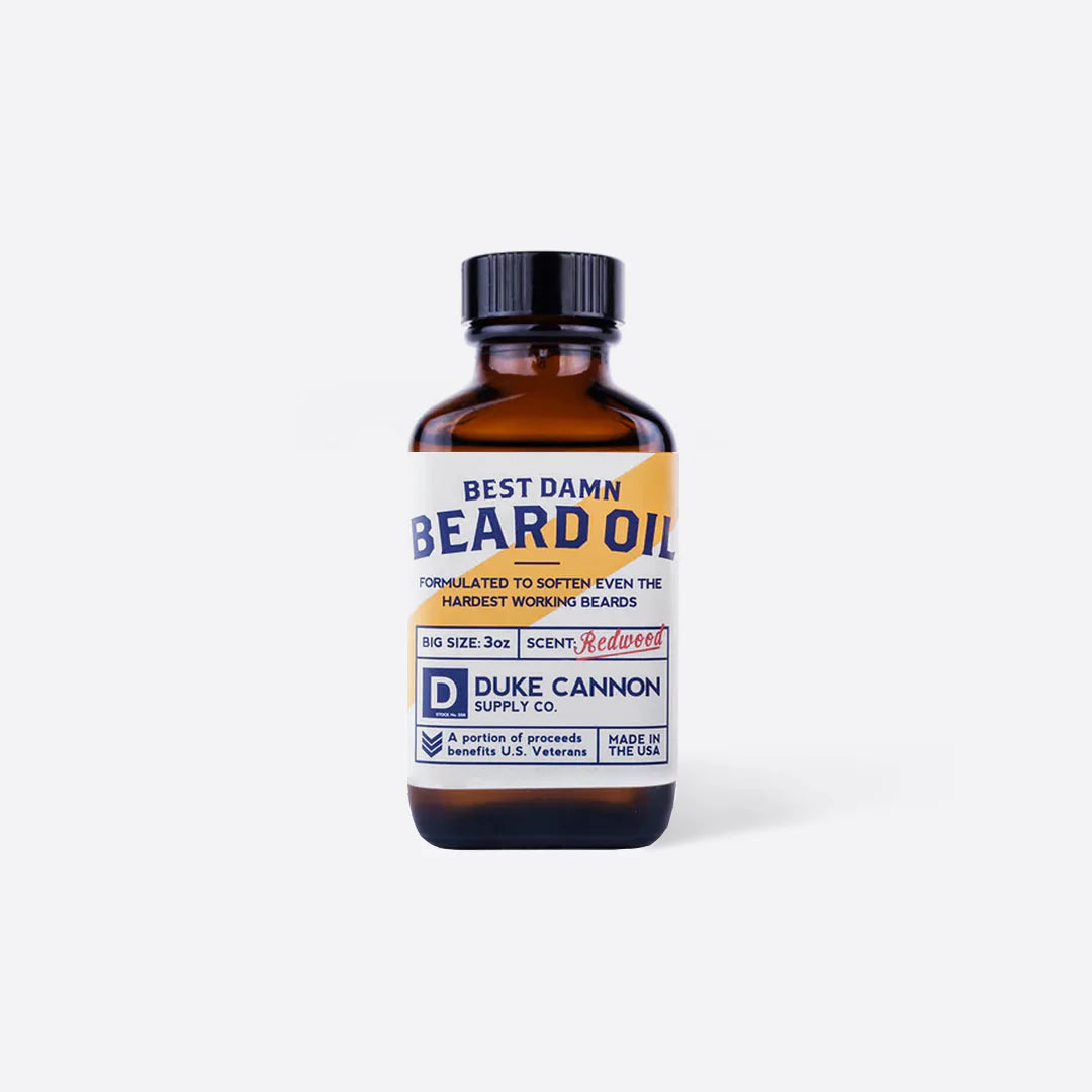 Duke Cannon Redwood Beard Oil