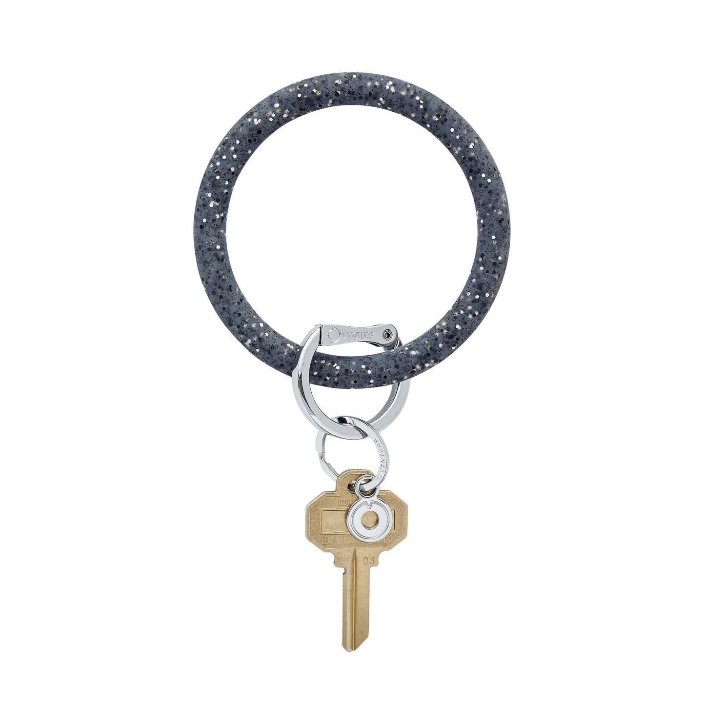 Silicone Big O Key Ring