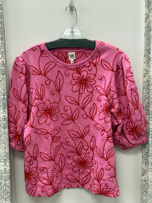 Floral Vines Knit Top