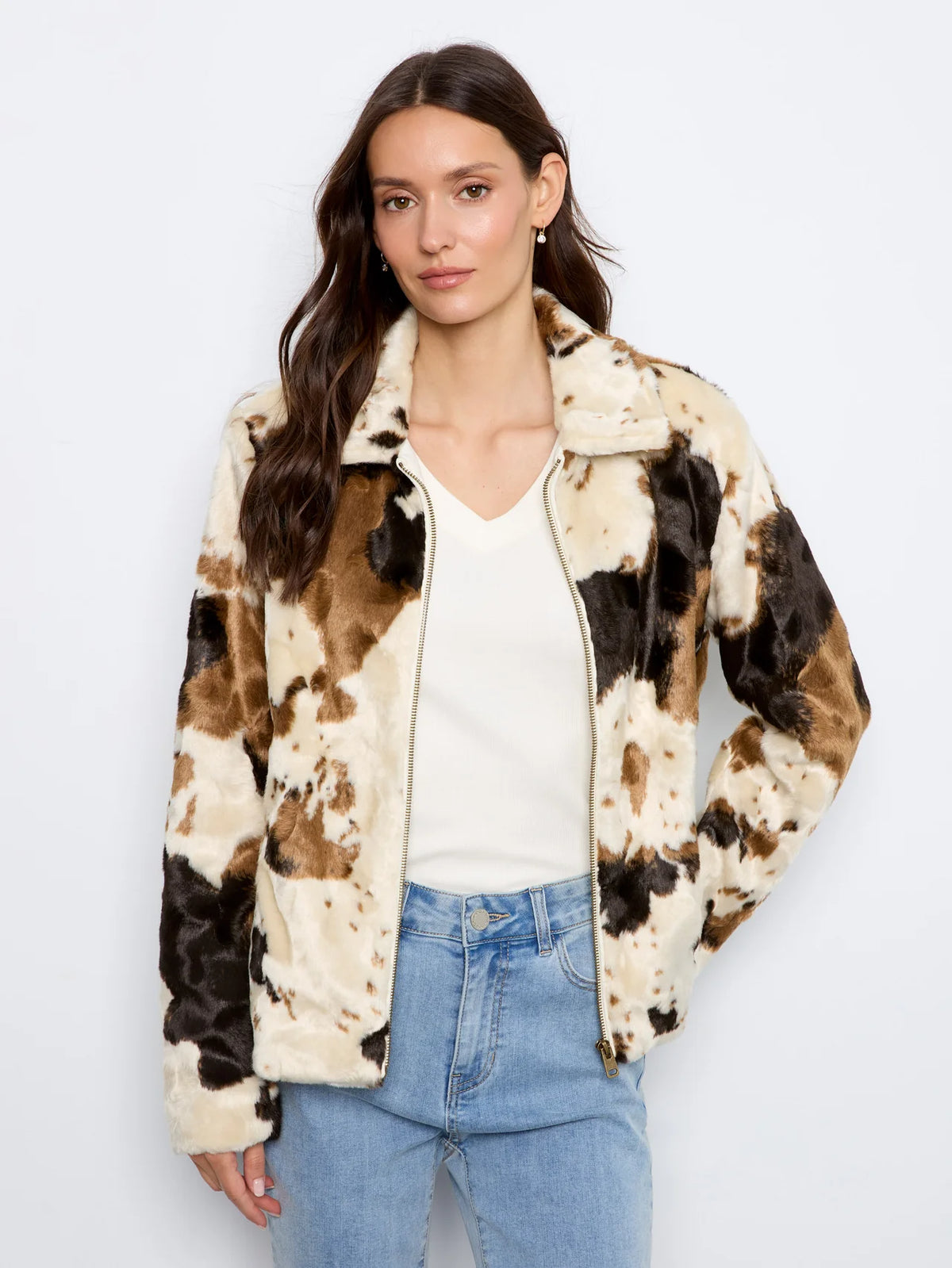 Long Sleeve Fur Jacket