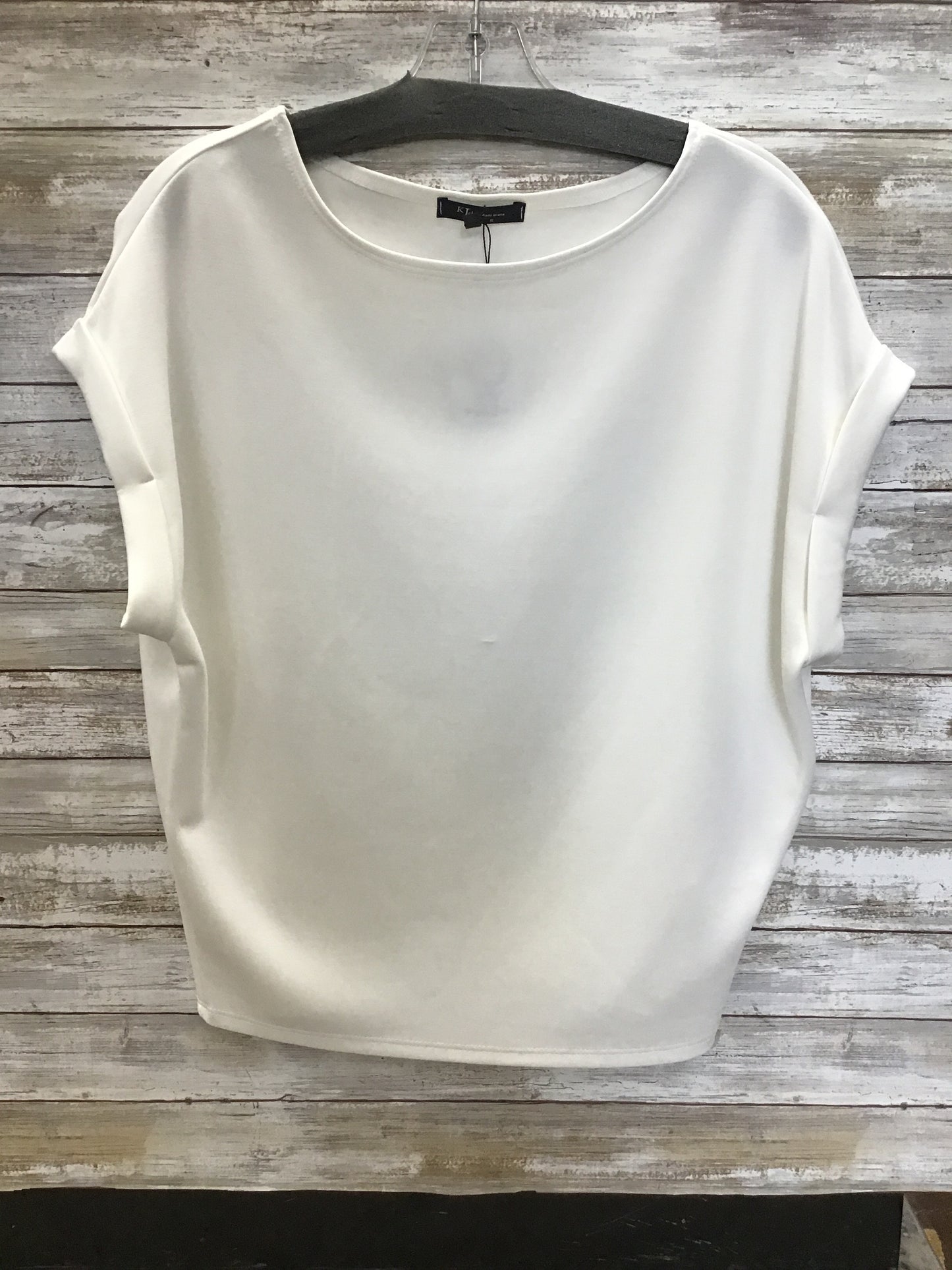 Boat Neck Modal Cuffed Sleeve Top