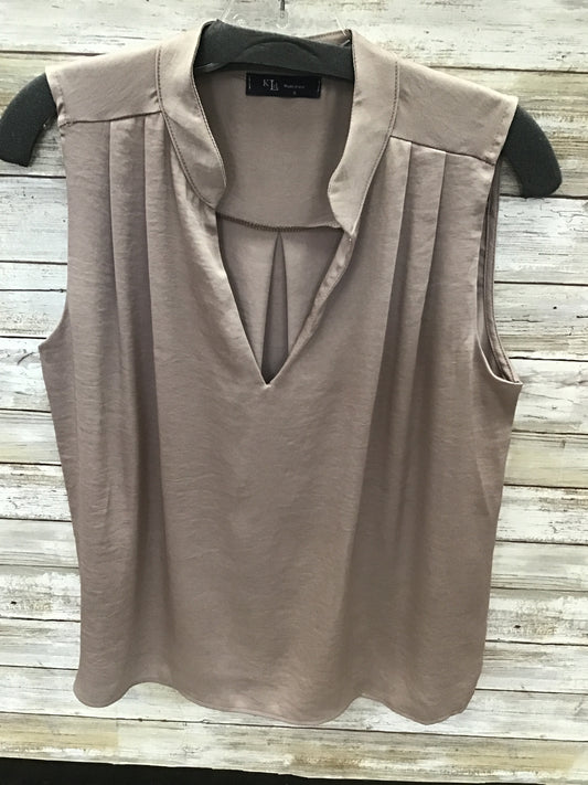 Satin V-Neck Collar Top