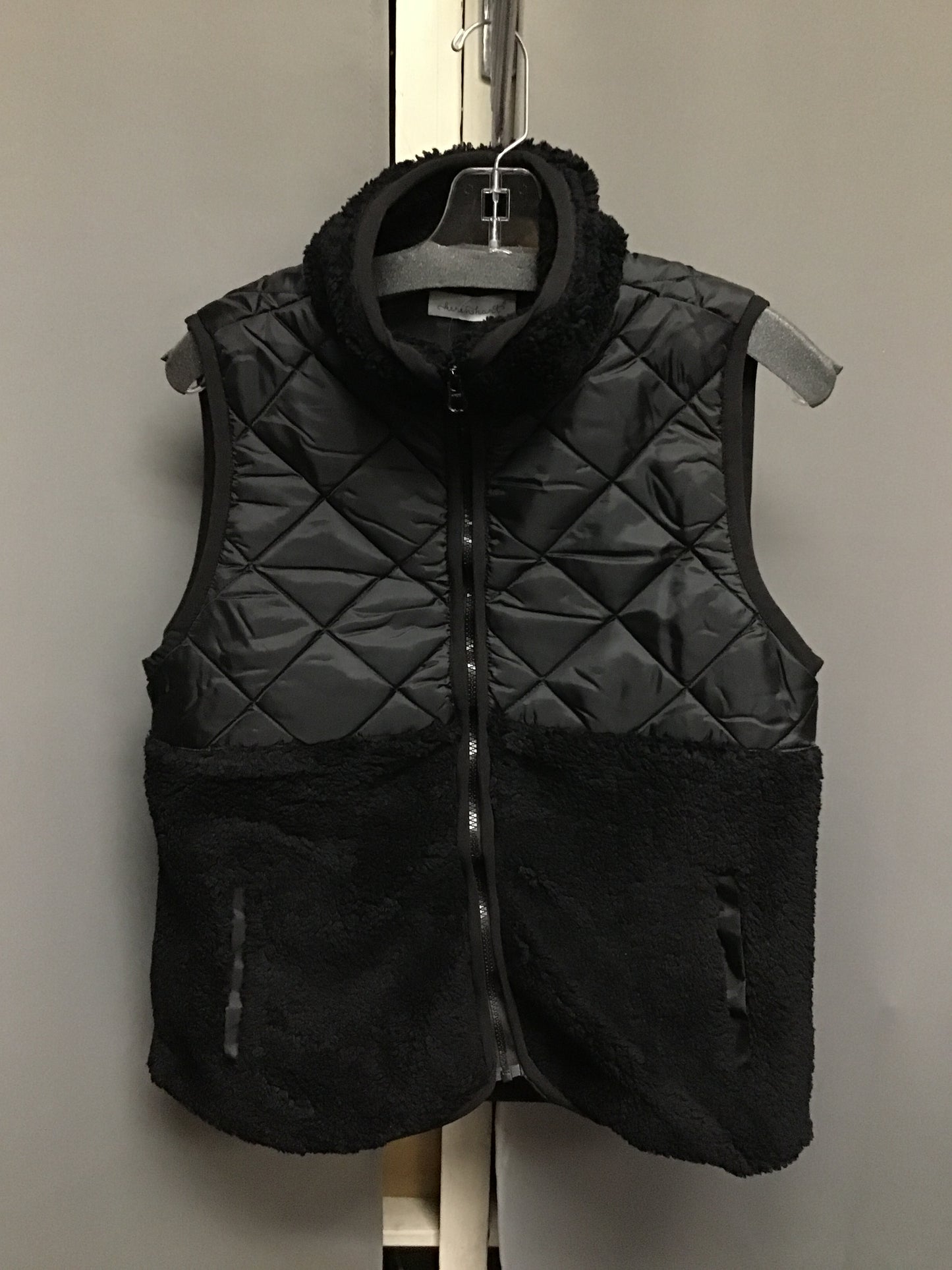 Sleeveless Black Vest