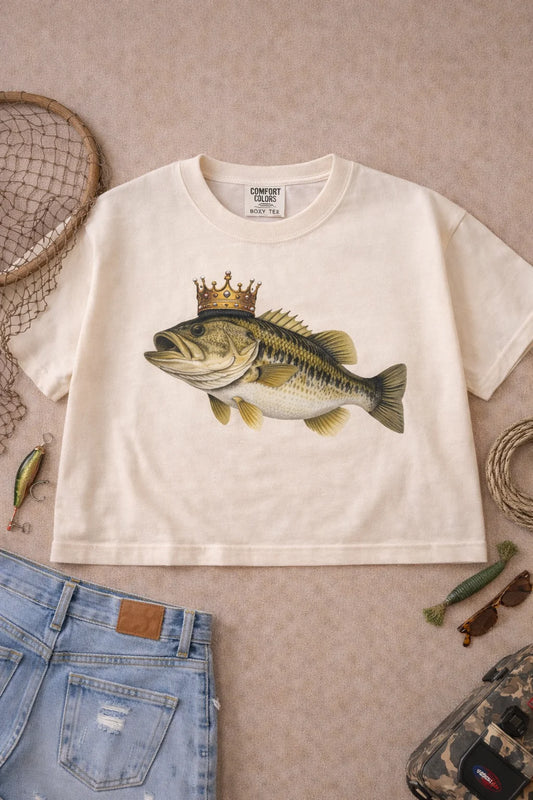 Queen Bass Boxy Tee