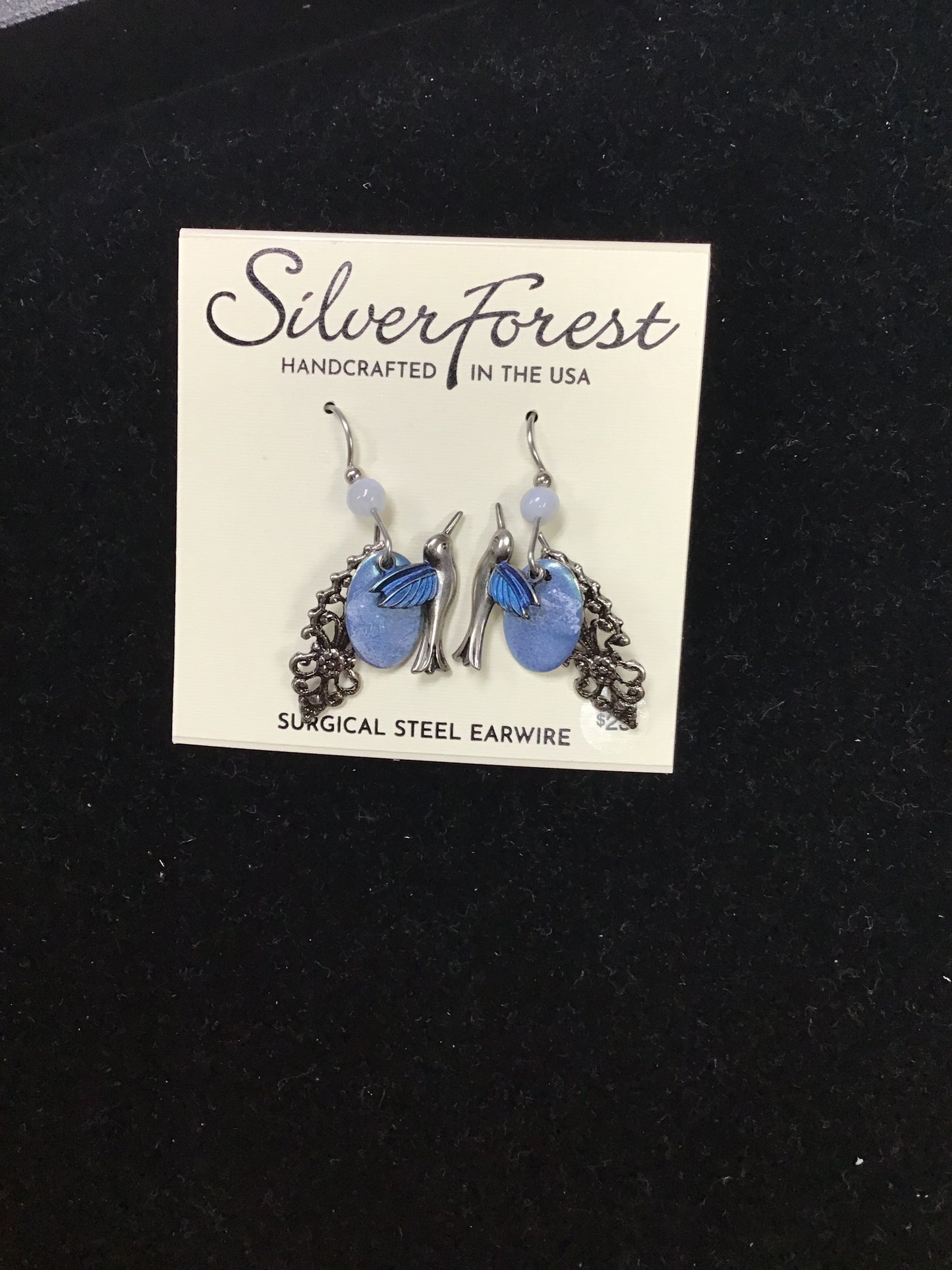 Silver Forest Earring