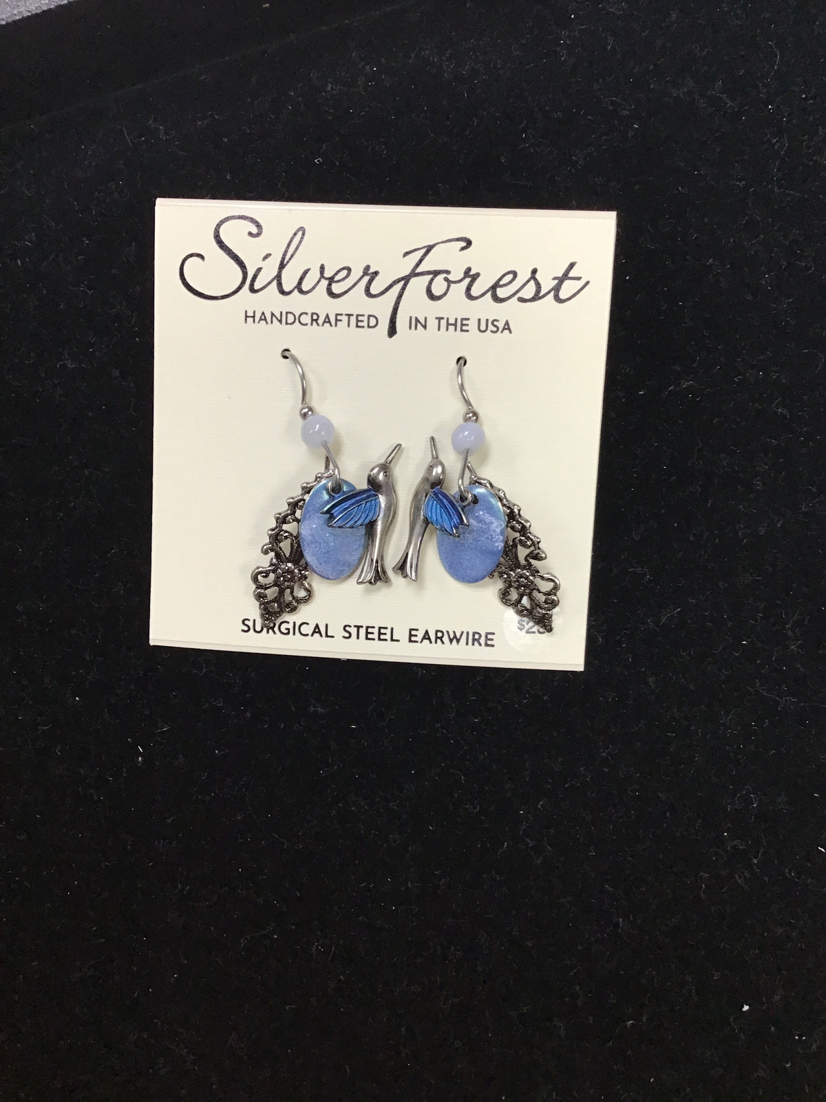 Silver Forest Earring