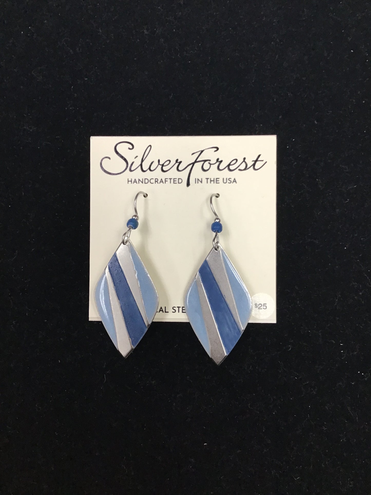 Silver Forest Earring