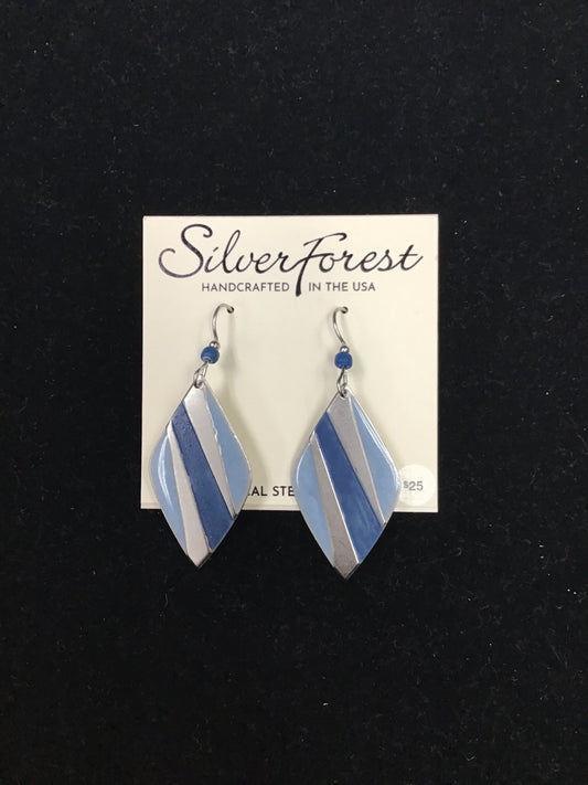 Silver Forest Earring