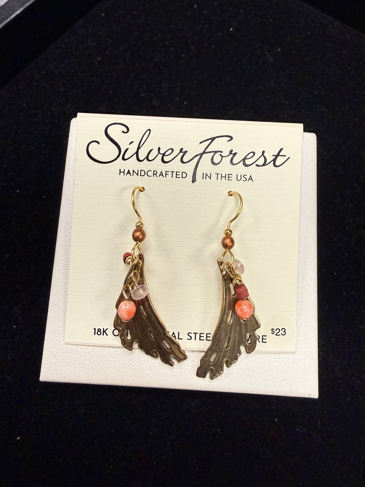 Silver Forest Earring