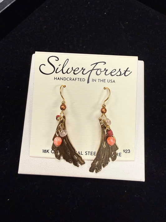 Silver Forest Earring
