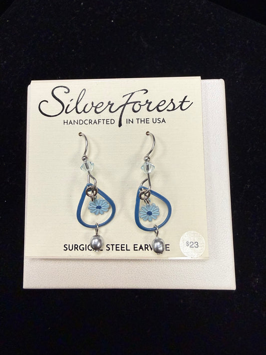 Silver Forest Earring