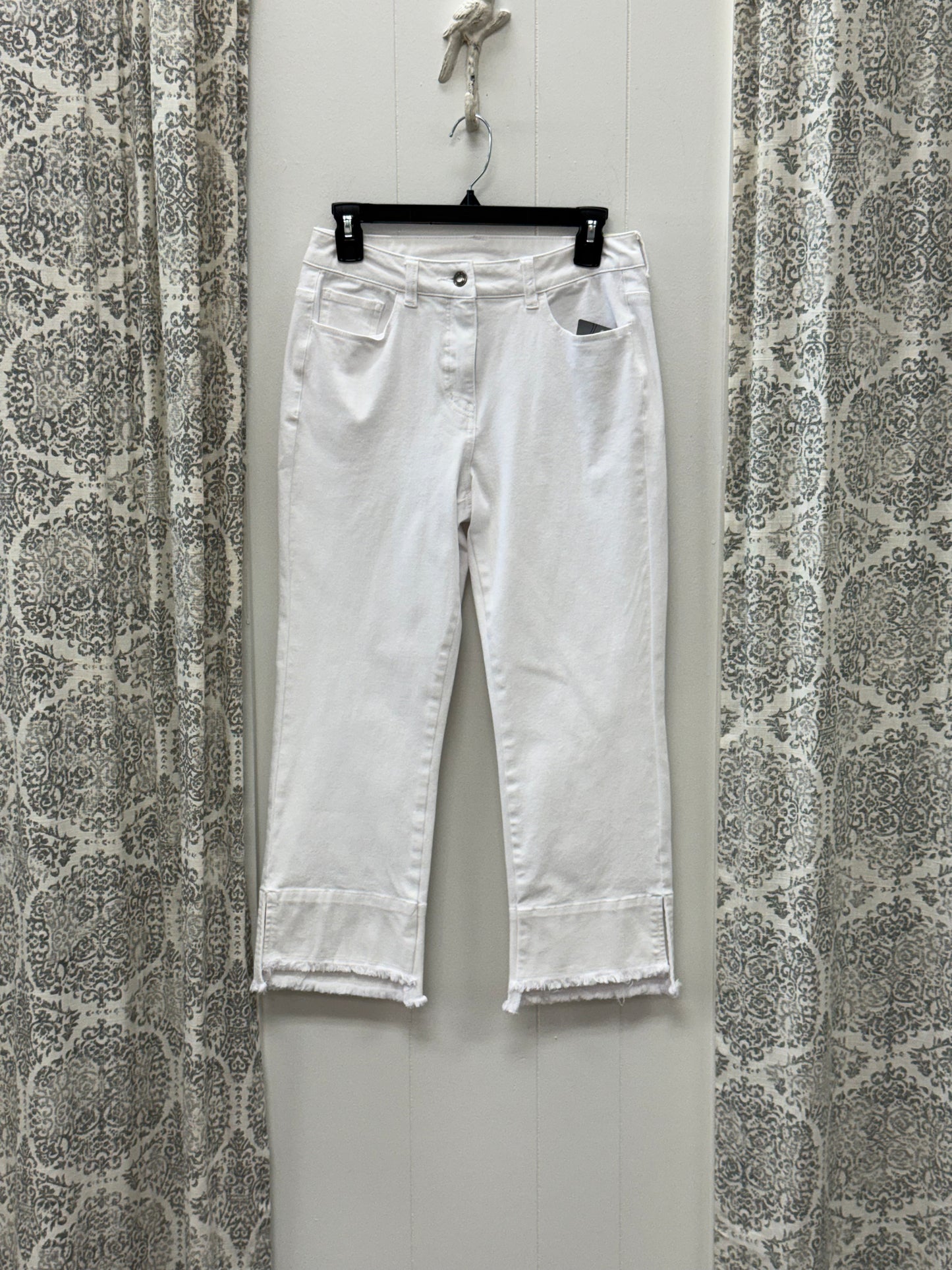High-Low Hem Crop Pant