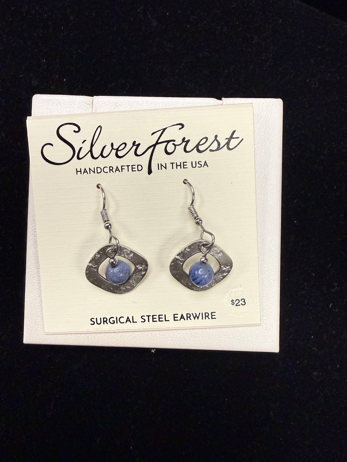 Silver Forest Earring