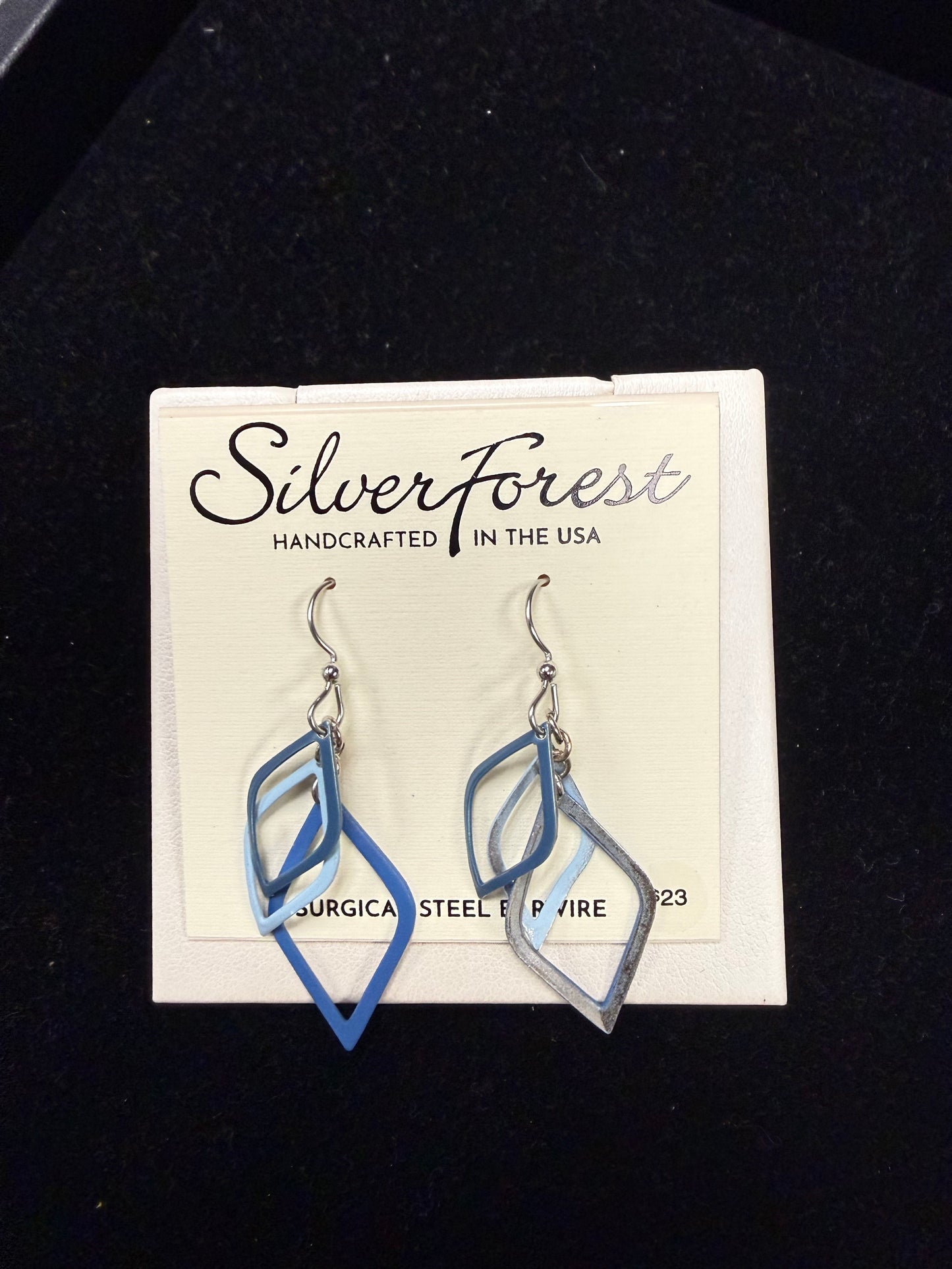 Silver Forest Earring