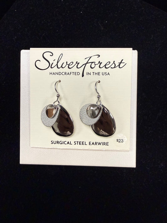 Silver Forest Earring