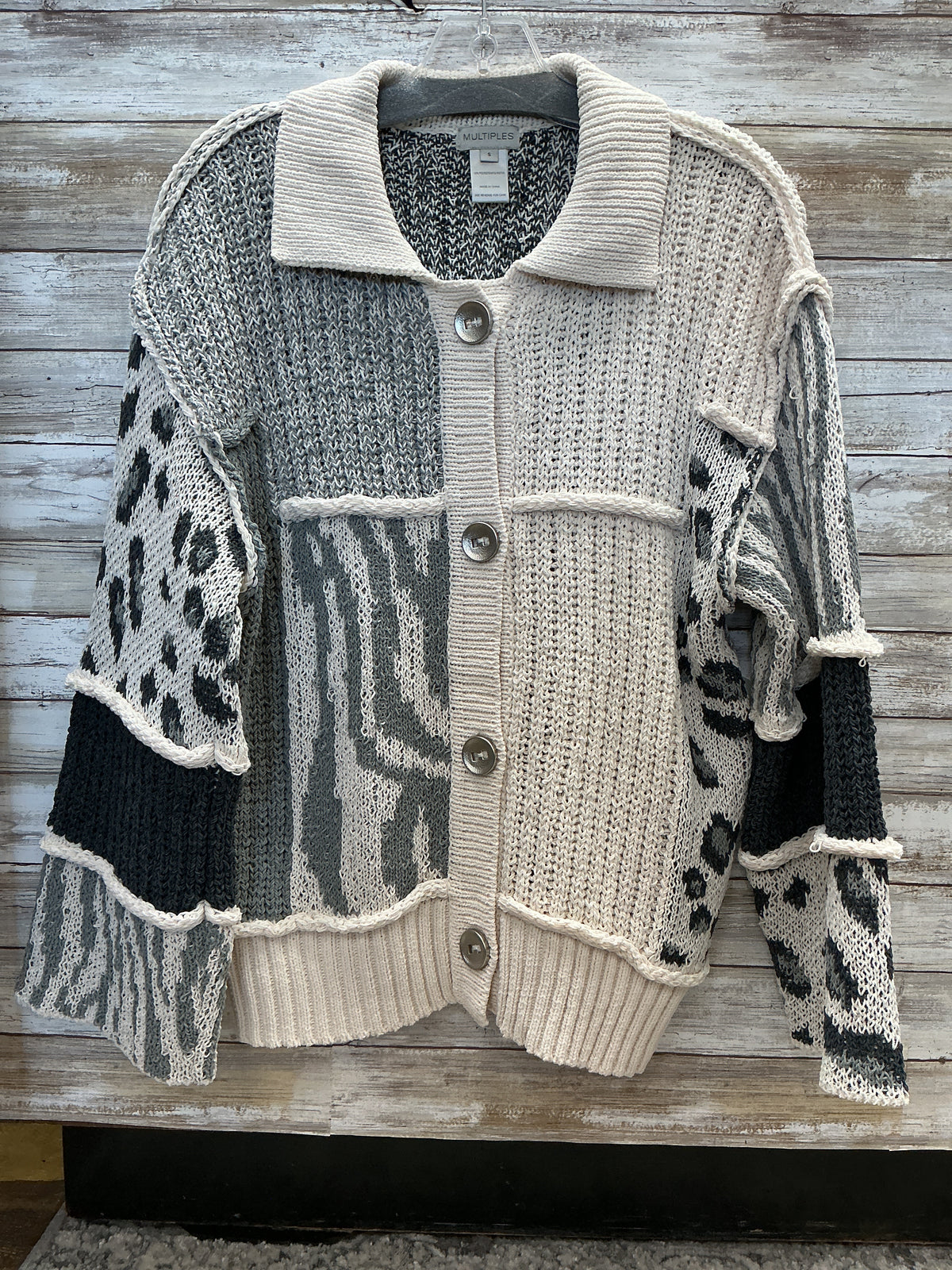 Multi Patch Sweater