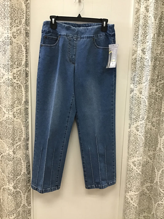 Pull On Crop Jean With Hem Detail