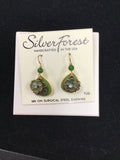 Silver Forest Earring