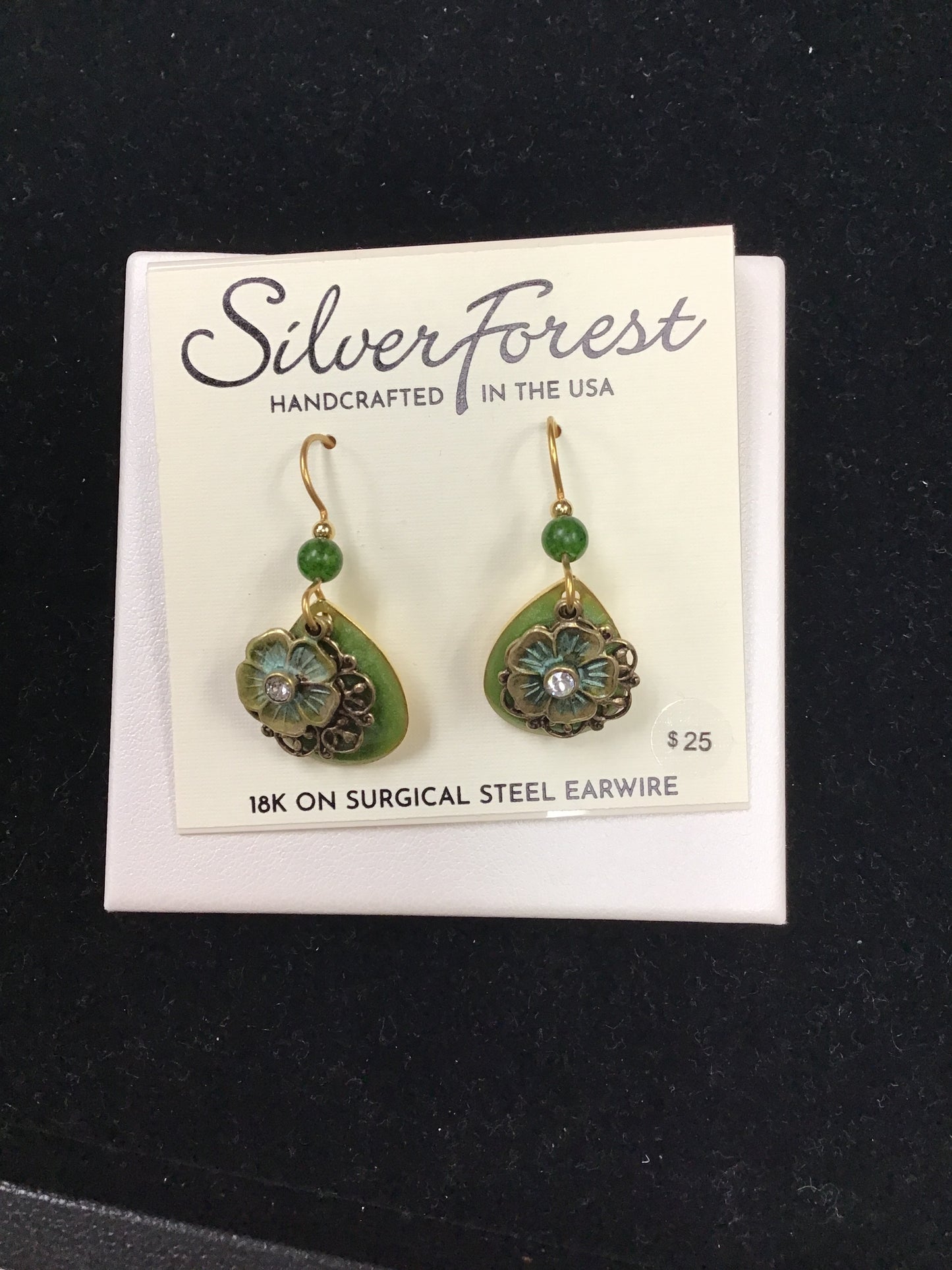 Silver Forest Earring
