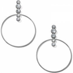 Twinkle Post Hoop Earrings