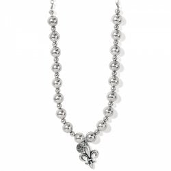 Ferrara Fleur De Lis Short Necklace