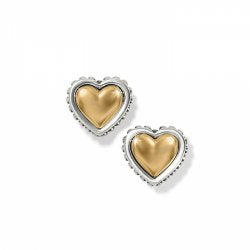 Pretty Tough Petite Heart Post Earrings