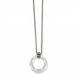 Pretty Tough Stud Large Circle Necklace