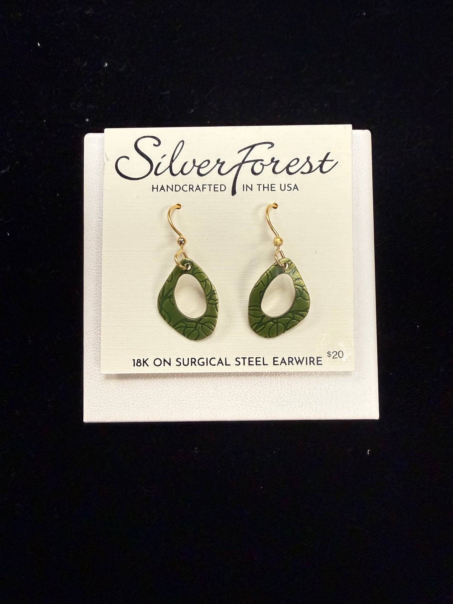 Silver Forest  Earring