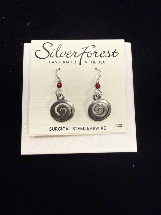 Silver Forest  Earring